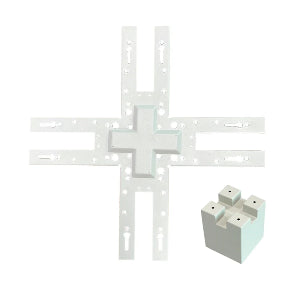 Linking bracket - Office lamp - I / L / T / X shape - Glow Grid