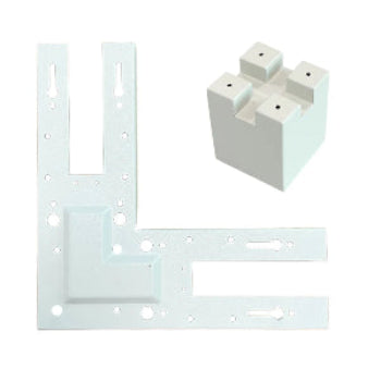 Linking bracket - Office lamp - I / L / T / X shape - Glow Grid